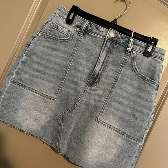 NEW Sanctuary Denim Heritage Mini High Rise Skirt Size 30 NWT - Picture 4 of 10